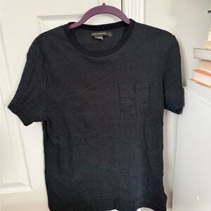 Men's French Connection dot pattern Crew Neck Pocket T-Shirt